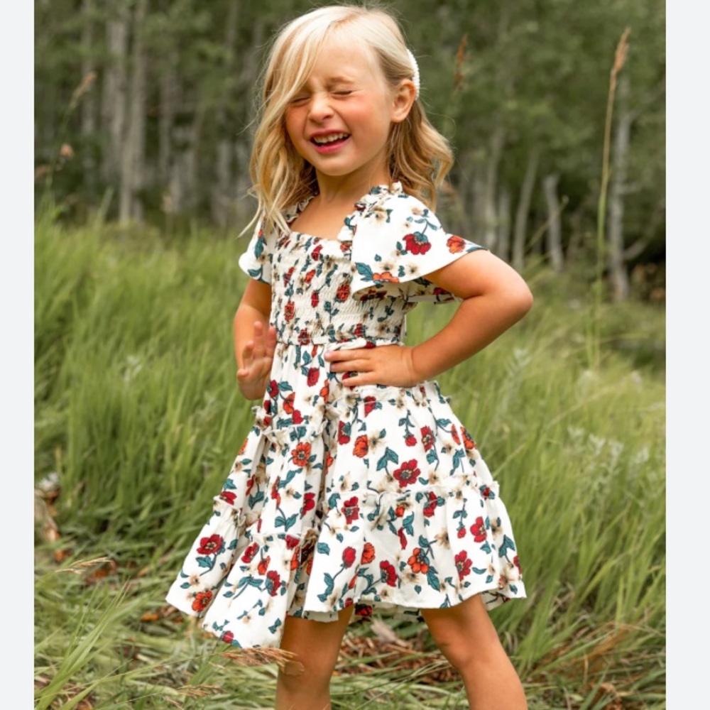 Ivy City Co Floral Kids Dress Mini Sweet Caroline
